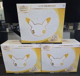 Pokemon 30th Celebration ETB  (x3)