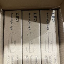 3-Pack LED Motion Sensor Lights