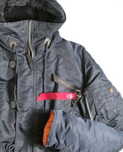 LIKE NEW Extremely Warm Winter Parka, Large, Slim Fit, US MILITARY Alpha Industries N3-B