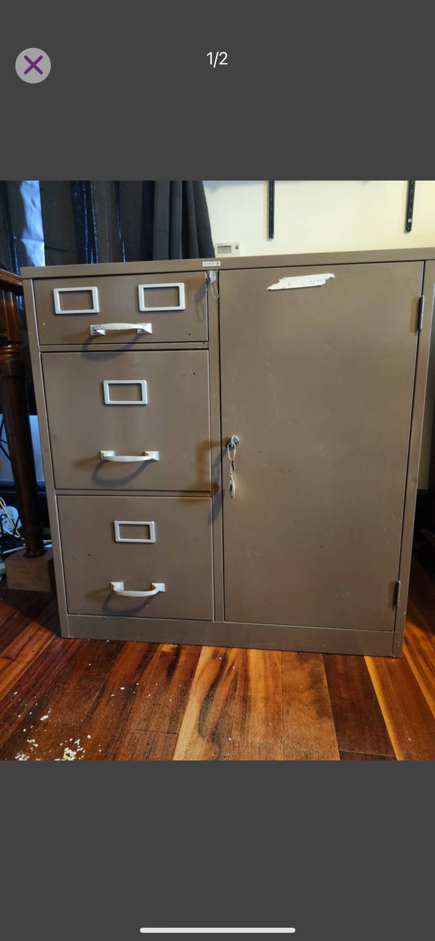 Cabinet With Safe