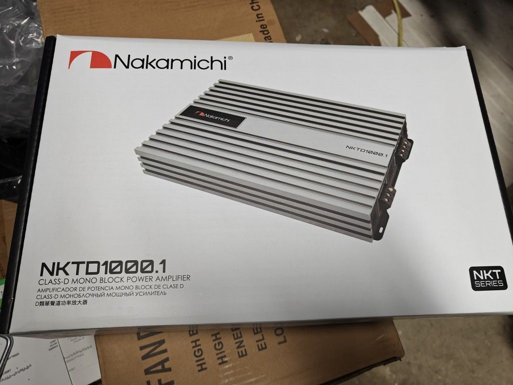 Nakamichi Car Subwoofer Amp