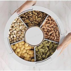 Fruit Tray Family Living Room Coffee Table Dried Fruit Tray Candy Tray Partition Tray Placement Tray
