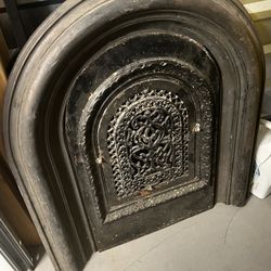 Fireplace Summer Cover Very Old