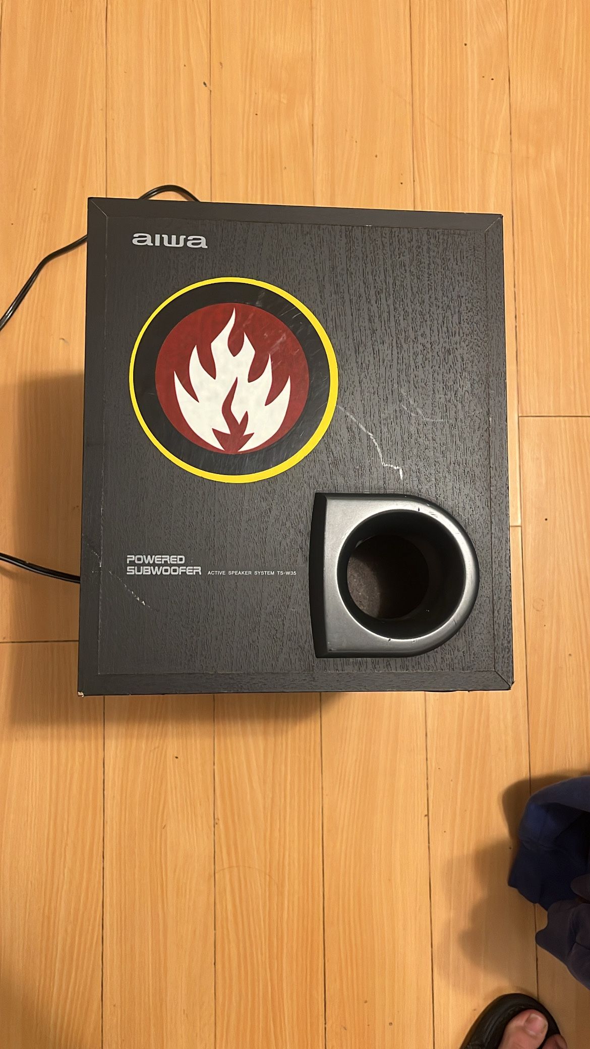 AIWA Powered Subwoofer Model Ts-W35U