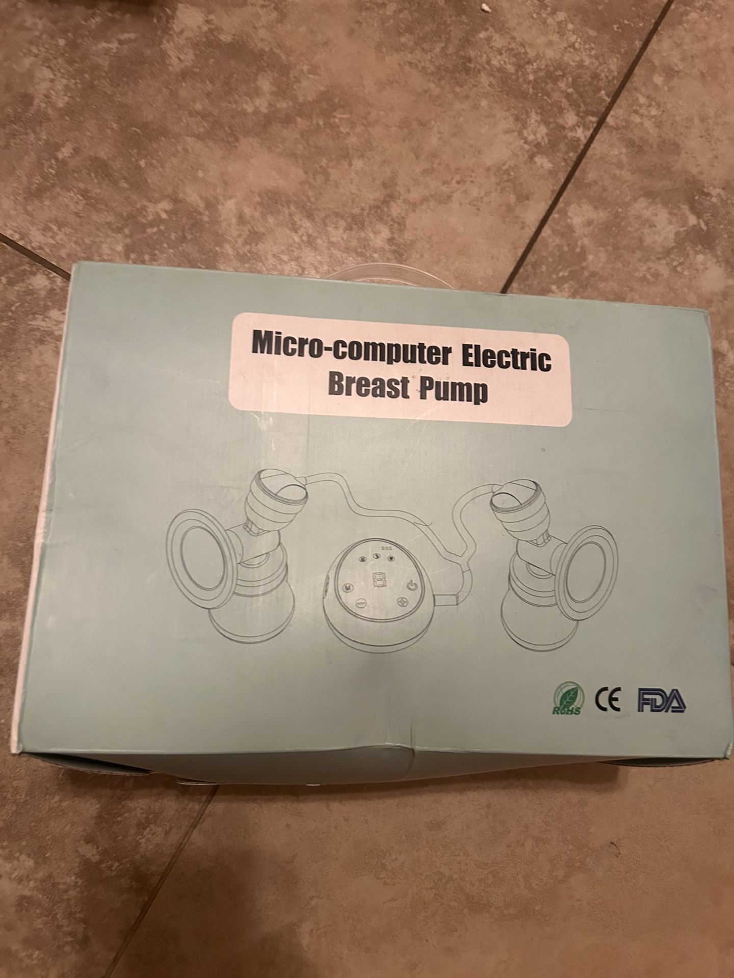 Electric breast pump