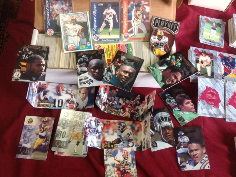 Lots of sports collectibles cards, make offer.
