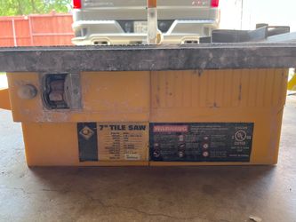 7 inch wet tile cutter