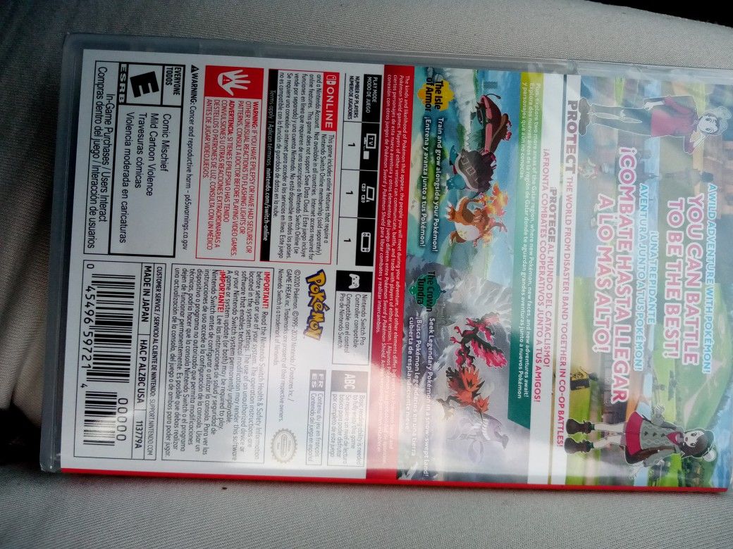 Brand New Pokemon Shield Expansion Pass