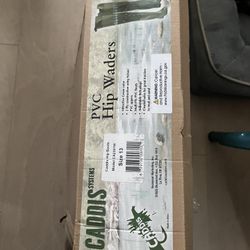 Caddis PVC Hip Waders - Size 13