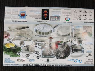POT & PAN SET  (rainbow)