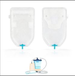 Male External Catheter, Non-Invasive Urinary Management, Absorbent Fabric, Secure Adhesive Fit, 30 Pack