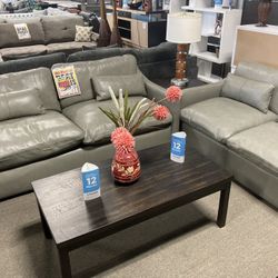 Leather Sofa & Loveseat 💚🚚 $2,899 Easy Financing ! 