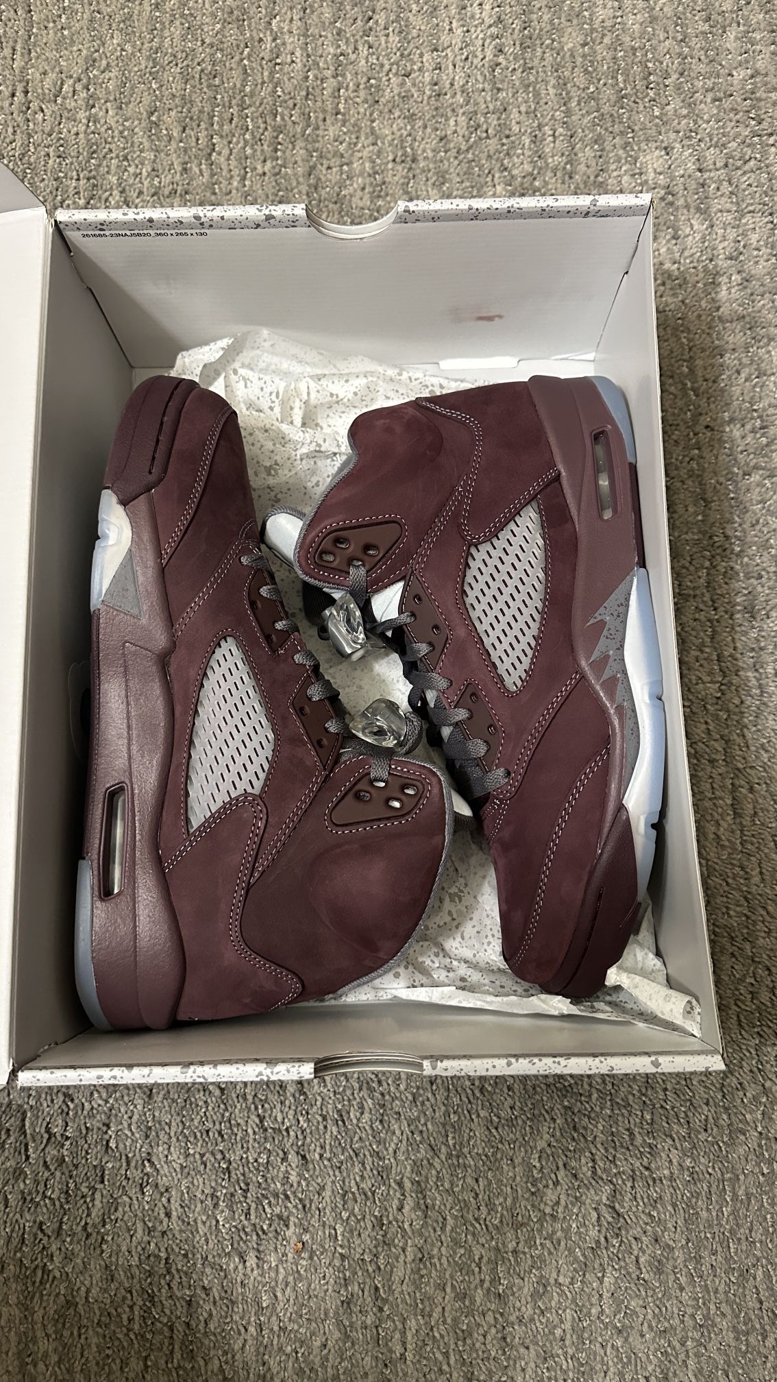 JORDAN 5 ‘BURGUNDY’ (2023)