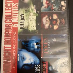 The MIDNIGHT HORROR 6-Movie Collection (DVD) NEW!