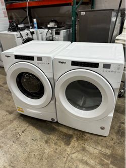 Whirlpool washer dryer set