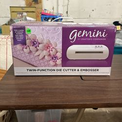 Gemini Twin-Function Die Cutter & Embosser