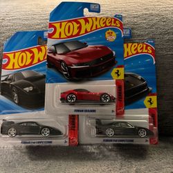 Hot Wheels Ferrari Lot Of 3