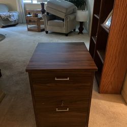 2 Storage Drawer wood with key 