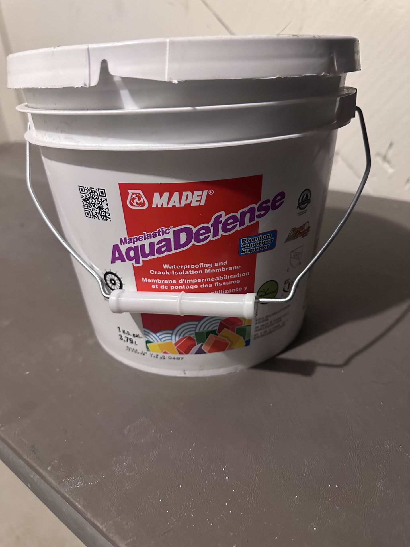 Aqua defense waterproofing membrane for tile