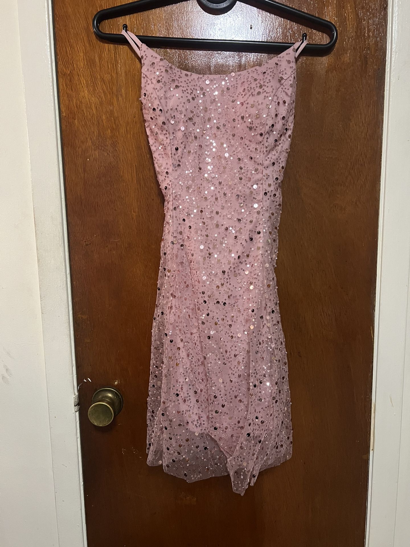 Pink Mini Dress