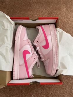 Nike Dunk Low (GS) “Triple Pink”