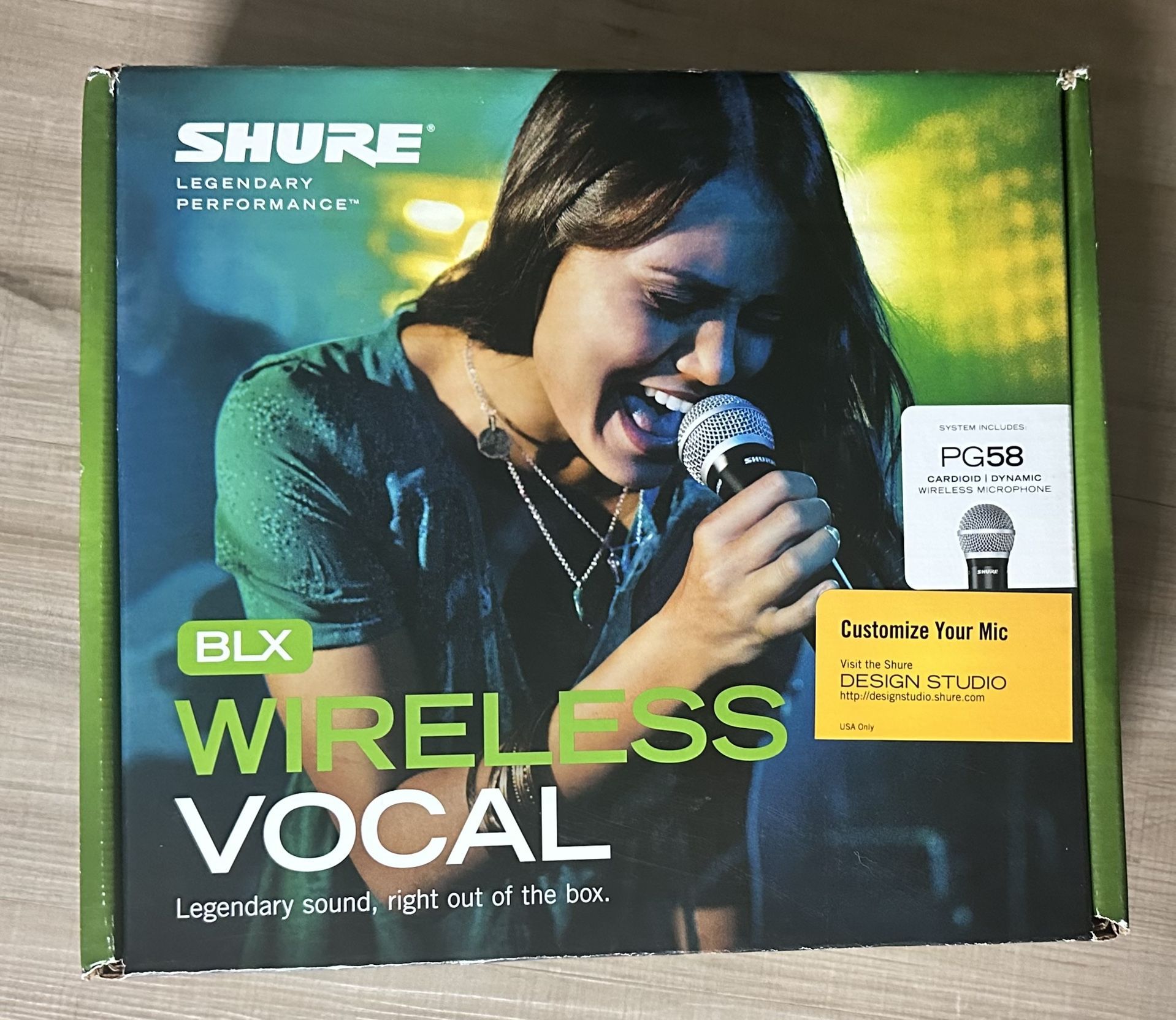 Shure BLX288/PG58
