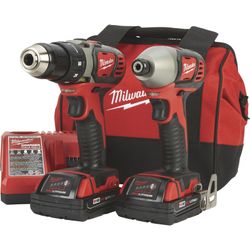 Milwaukee M18 2691-22 combo tool set, brand new in original box