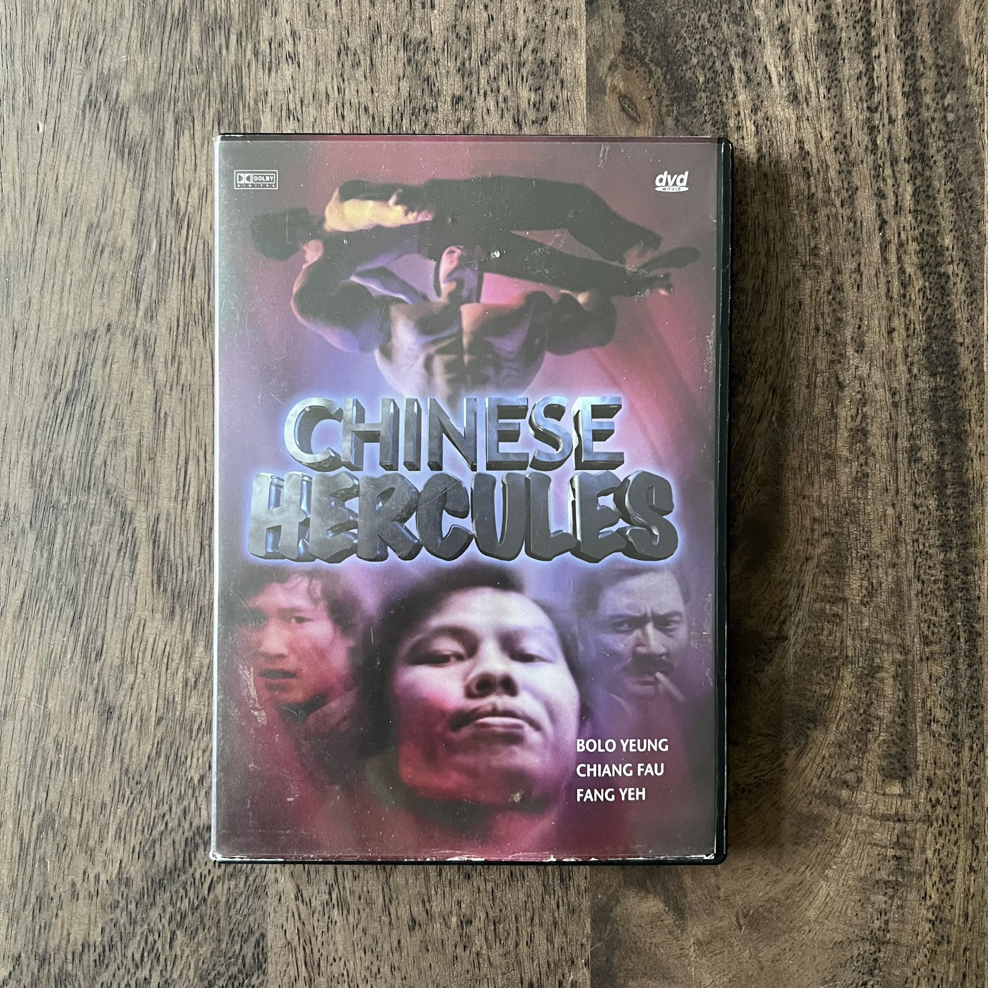 Chinese Hercules Bolo Yeung Vintage Martial Arts DVD Movie