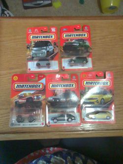 Matchbox and Hot Wheels 20 New in Card