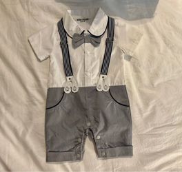 0- 3 mos baby boy outfit