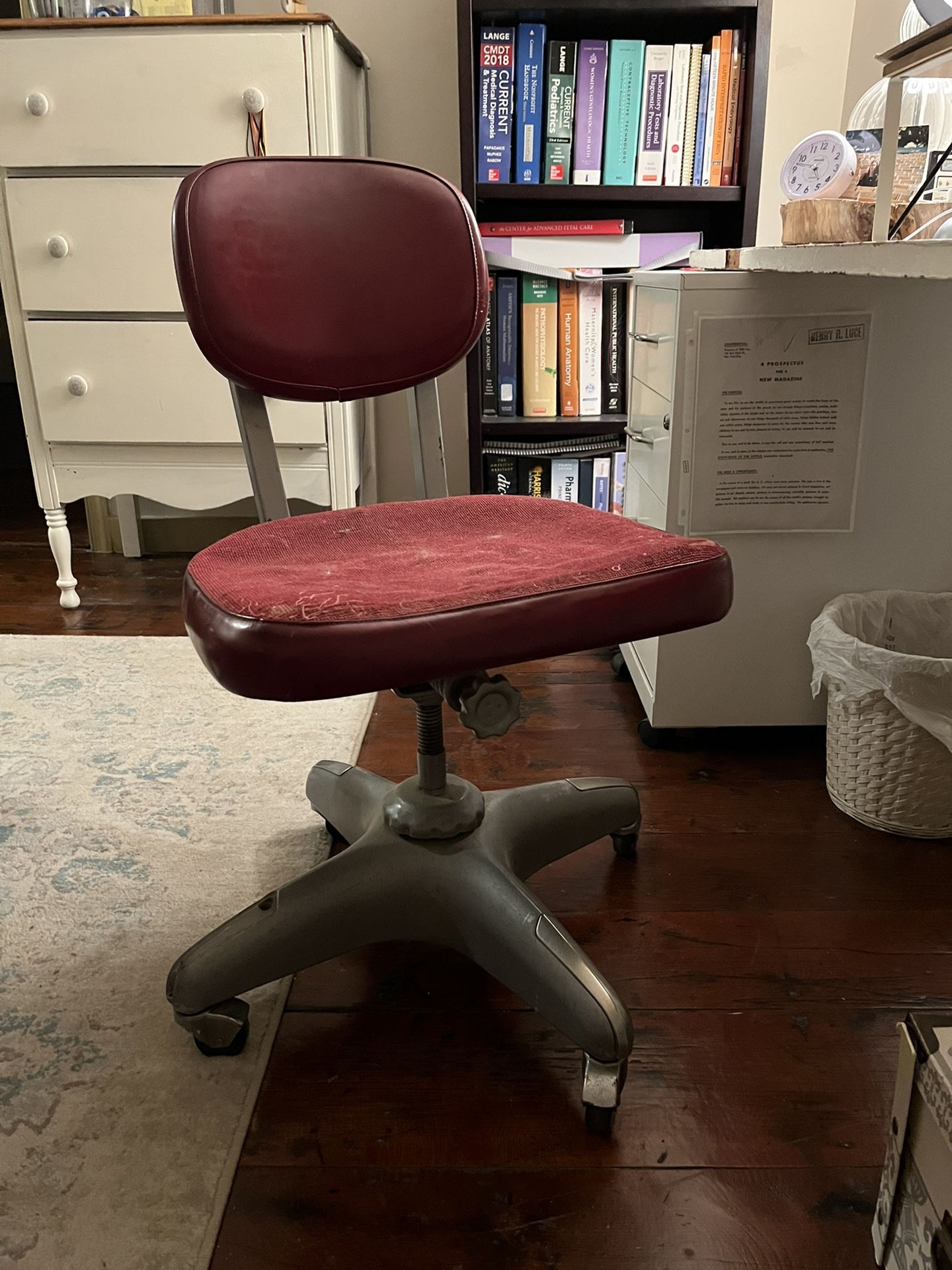 Mid Century Modern Tanker Desk Chair