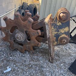 36” Compaction Wheel. Cat John Deere