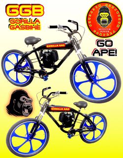 NEW 4-STROKE MOTORIZED BIKE $899.99