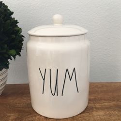Rae Dunn YUM Medium Canister