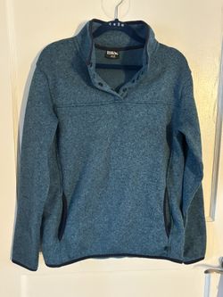 Eddie Bauer Half Button Sweatshirt