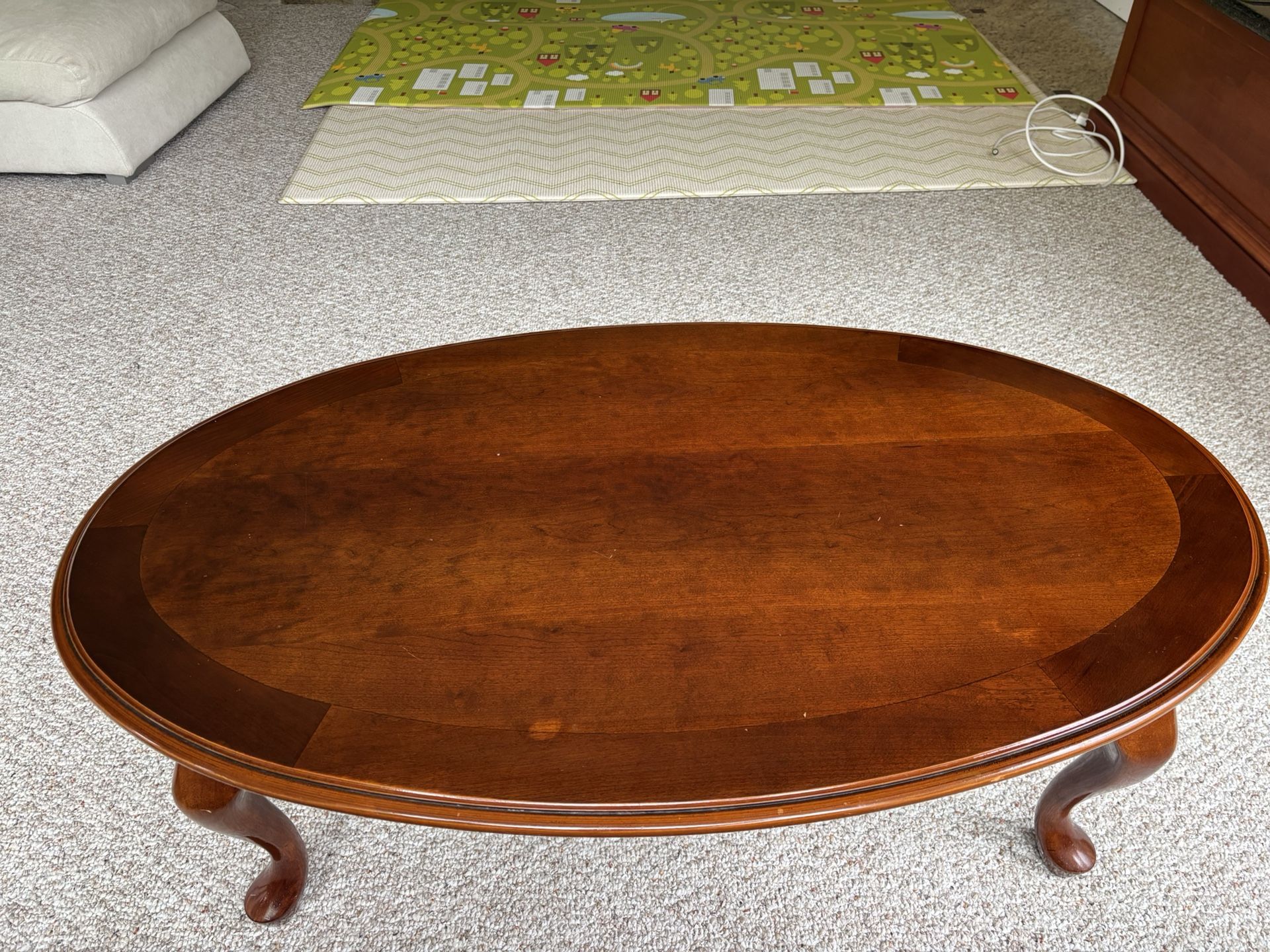 Queen Anne Style Coffee Table