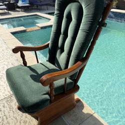 Vintage Glider Rocking Chair