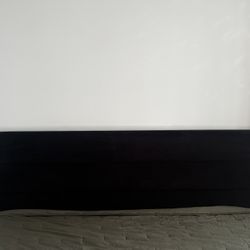 Black King Bed frame 