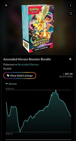 Sealed Ascended Heroes Booster Bundle