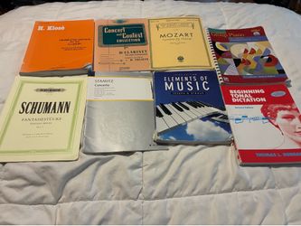 Clarinet, Piano & Music Theory Books