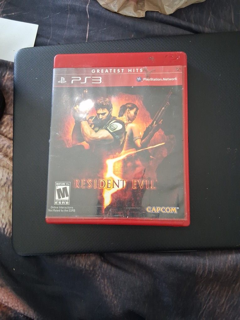 PS3 Resident Evil 5 Greatest Hits