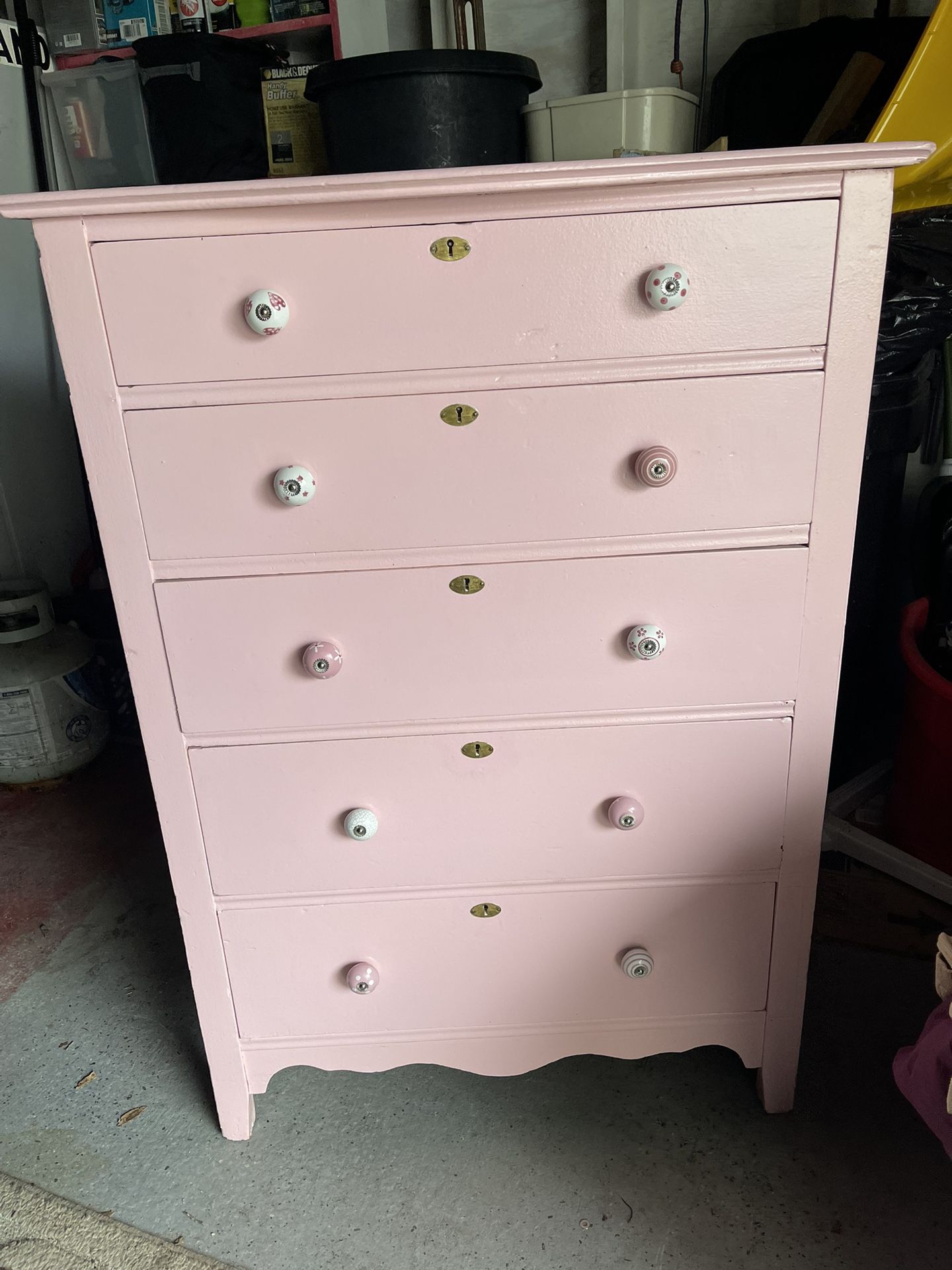 Beautiful Pink Dresser