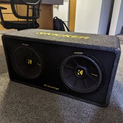 Kicker 12 In Dual Comps Subwoofer With 600.1 Amp