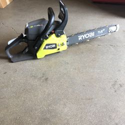 14”RYOBI chainsaw 