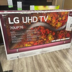 2021 Model 70 ’inch  Lg 4K Smart Tv $450.00!!