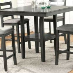 5-PCS Counter Height Dining Set