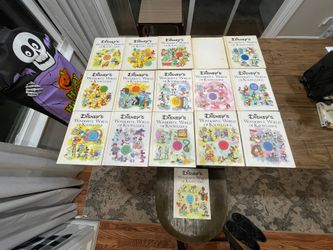 Disney’s Wonderful World Of Knowledge Year Book Set