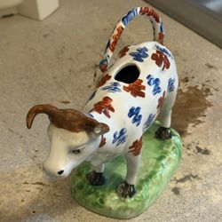 Antique Irish Cow Statue