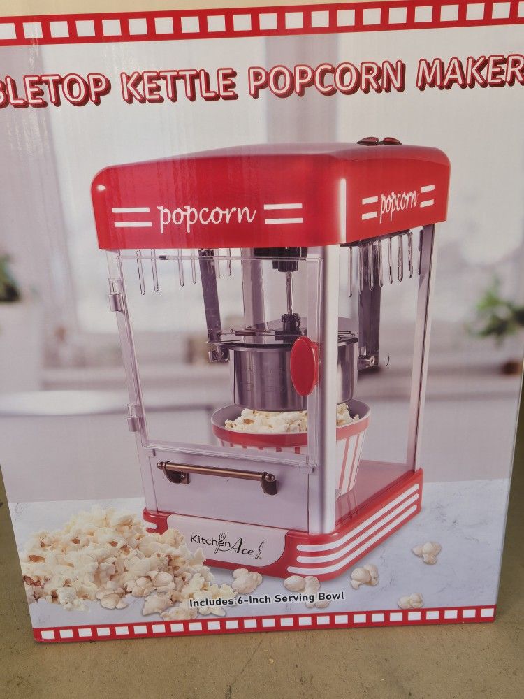New Popcorn Machine Box Never Opened 