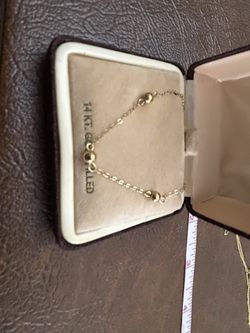 16 In 14k Gold Filled Necklace 